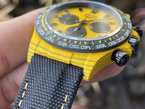 【4130 Movement DIW Modified Version】Rolex Cosmograph Daytona Series with Carbon Fiber Case - Image 7