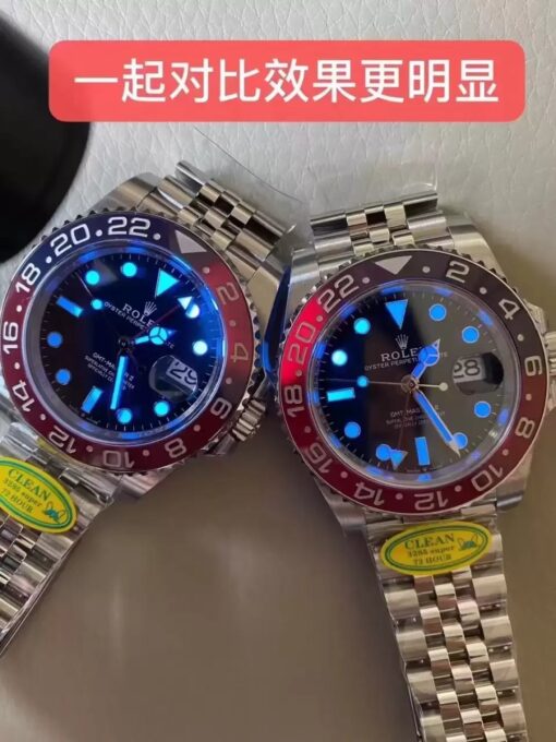 Rolex GMT Master II M126710BLRO-0001 Jubilee Strap Best Edition Clean Factory V3 Cola Circle - Image 14