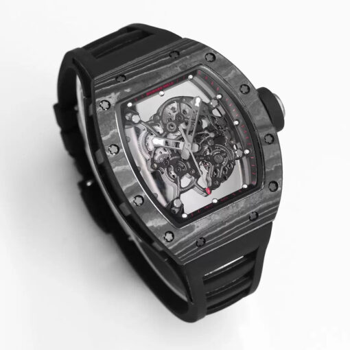 RICHARD MILLE RM055 Redesigned original 1:1 Best Edition BBR Factory 2024 Black Strap - Image 2