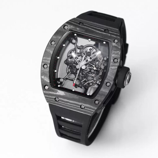 RICHARD MILLE RM055 Redesigned original 1:1 Best Edition BBR Factory 2024 Black Strap - Image 3