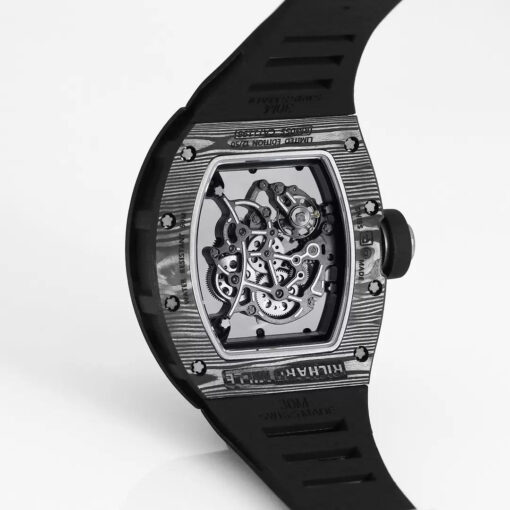 RICHARD MILLE RM055 Redesigned original 1:1 Best Edition BBR Factory 2024 Black Strap - Image 8