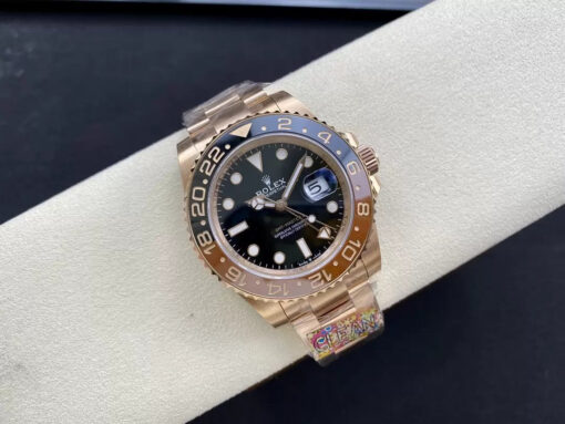 Rolex GMT Master II 126715CHNR-0001 1:1 Best Edition Clean Factory Rose Gold - Image 7