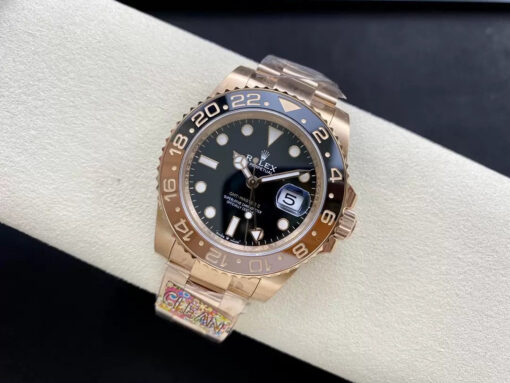 Rolex GMT Master II 126715CHNR-0001 1:1 Best Edition Clean Factory Rose Gold - Image 6