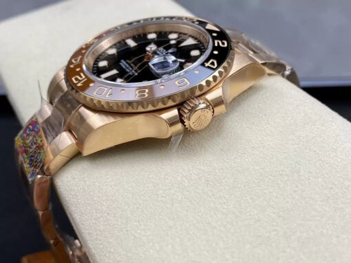 Rolex GMT Master II 126715CHNR-0001 1:1 Best Edition Clean Factory Rose Gold - Image 4