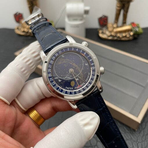 Patek Philippe Grand Complications 6102P-001 1:1 Best Edition AI Factory Sky Moon Blue Dial - Imagen 3