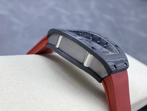 Richard Mille RM 07 RM007 Carbon NTPT Case 1:1 Best Edition G+ Factory Red Strap – Image 6