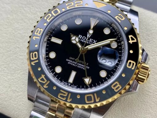 Replica Rolex GMT Master II M126713grnr-0001  ARF Factory 1:1 Best Edition CounterWeight Version – Image 11