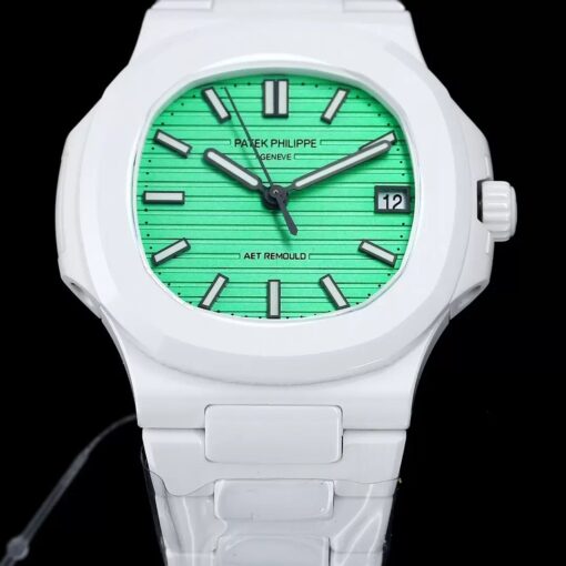 [AET modified] Patek Philippe Nautilus 5711 Ceramic Green Dial 1:1  Best Edition - Image 5