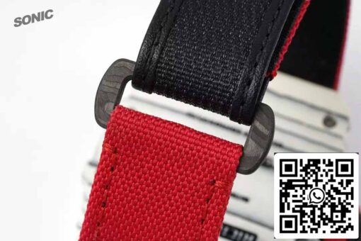 Richard Mille RM35-01 Sonic Factory 1:1 Best Edition White Carbon NTPT Red Velcro Strap - Imagen 9