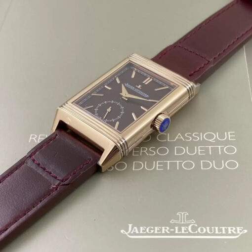 Jaeger-LeCoultre Reverso Tribute Monoface Small Seconds 713256J MG Factory 1:1 Best Edition - Imagen 7