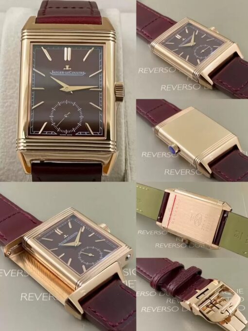 Jaeger-LeCoultre Reverso Tribute Monoface Small Seconds 713256J MG Factory 1:1 Best Edition - Imagen 2