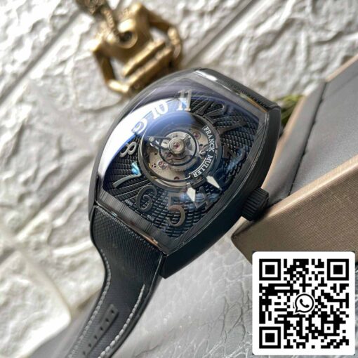 Franck Muller Grand Central Tourbillon FM CX 40T-CTR Titanium Black case - immagine 11