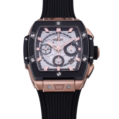 Hublot Big Bang Titanium 641.OM.0183.LR 1:1 Best Editon BBF Factory Rose Gold  Grey Dial Black - immagine 8