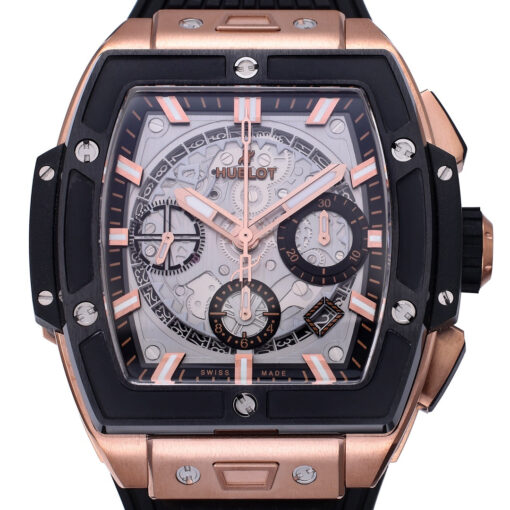 Hublot Big Bang Titanium 641.OM.0183.LR 1:1 Best Editon BBF Factory Rose Gold  Grey Dial Black - immagine 9