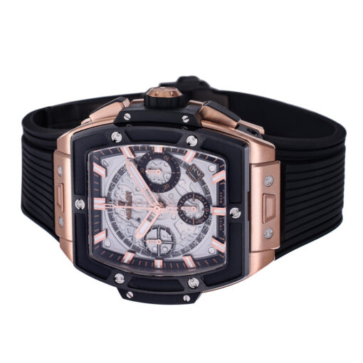 Hublot Big Bang Titanium 641.OM.0183.LR 1:1 Best Editon BBF Factory Rose Gold  Grey Dial Black - immagine 5