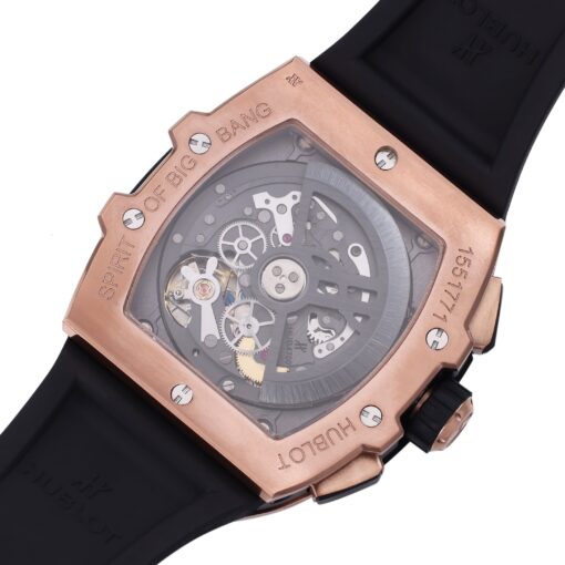 Hublot Big Bang Titanium 642.OX.7180.RX 1:1 Best Editon BBF Factory Rose Gold Blue Dial - immagine 3