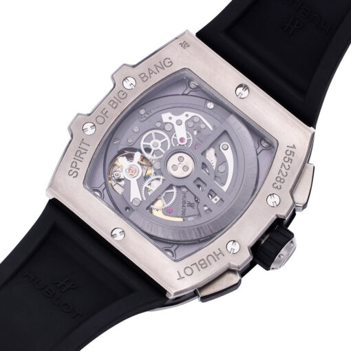 Hublot Big Bang Titanium Ceramic 642.NM.0170.RX 642NM0170RX 1:1 Best Editon BBF Factory Black Rubber Strap - immagine 4