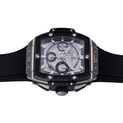 Hublot Big Bang Titanium Ceramic 642.NM.0170.RX 642NM0170RX 1:1 Best Editon BBF Factory Black Rubber Strap - immagine 5