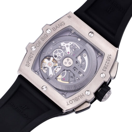 Hublot Big Bang Titanium 642.NX.0170.RX 642NX0170RX 1:1 Best Editon BBF Factory Grey Dial Rubber Strap (Sao chép) - immagine 4