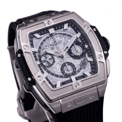 Hublot Big Bang Titanium 642.NX.0170.RX 642NX0170RX 1:1 Best Editon BBF Factory Grey Dial Rubber Strap (Sao chép) - immagine 7