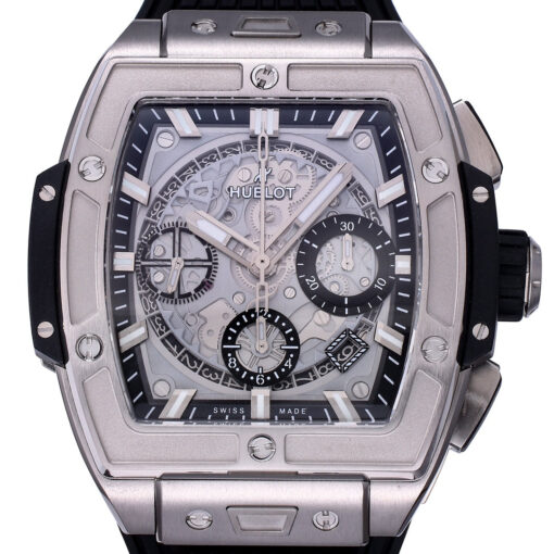 Hublot Big Bang Titanium 642.NX.0170.RX 642NX0170RX 1:1 Best Editon BBF Factory Grey Dial Rubber Strap (Sao chép) - immagine 9