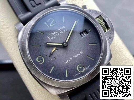 Panerai LUMINOR Marina Navy SEALs PAM01412 PAM1412 1:1 Best Edition VS Factory – Bild 8