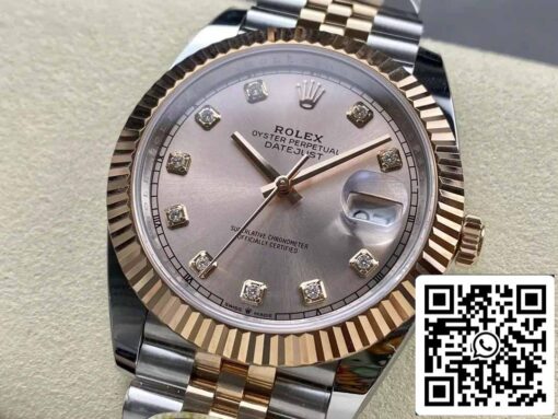 Rolex Datejust 126331-001 ARF Factory 1:1 Best Edition electroplated with 18k gold - Image 2