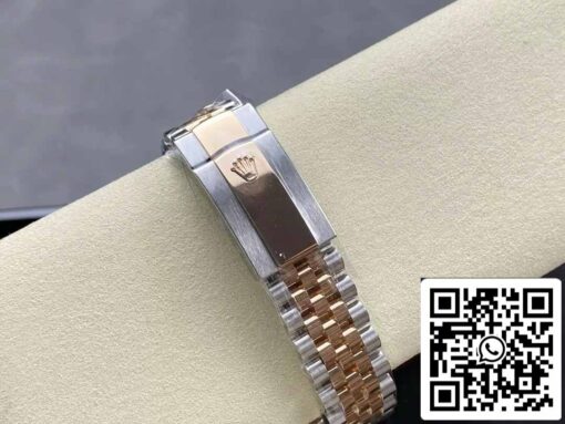 Rolex Datejust 41 126331 Wimbledon Dial Jubilee Strap ARF Factory 1:1 Best Edition electroplated with 18k gold - immagine 8