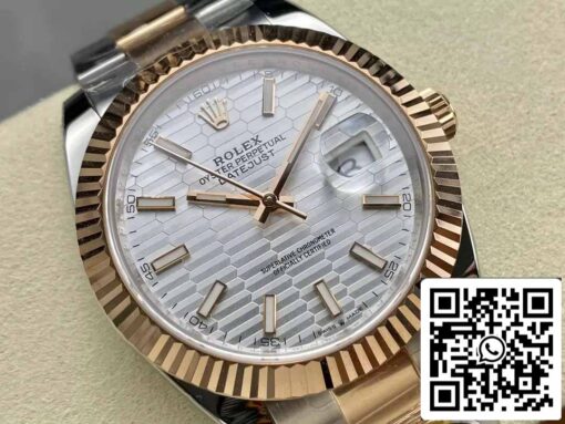 Rolex Datejust 41 126331-0017 Oyster Strap ARF Factory 1:1 Best Edition electroplated with 18k gold - immagine 2