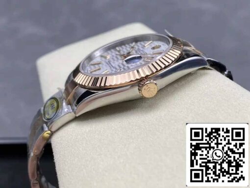 Rolex Datejust 41 126331-0017 Oyster Strap ARF Factory 1:1 Best Edition electroplated with 18k gold - immagine 6