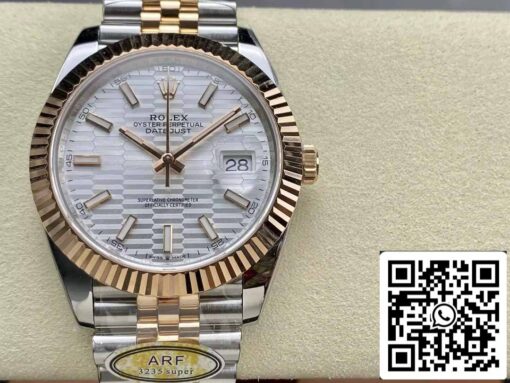 Rolex Datejust 41 126331 Jubilee Strap ARF Factory 1:1 Best Edition electroplated with 18k gold