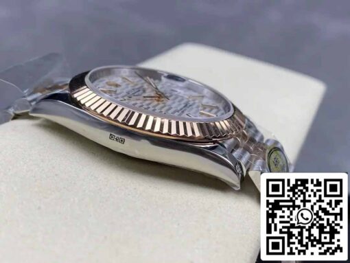 Rolex Datejust 41 126331 Jubilee Strap ARF Factory 1:1 Best Edition electroplated with 18k gold - immagine 6