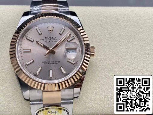 Rolex Datejust 126331-0009 Oyster Strap ARF Factory 1:1 Best Edition electroplated with 18k gold