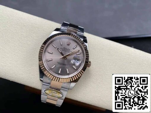 Rolex Datejust 126331-0009 Oyster Strap ARF Factory 1:1 Best Edition electroplated with 18k gold - immagine 5