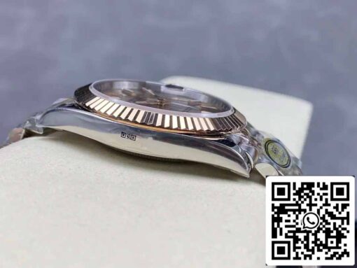 Rolex Datejust 126331-010 Jubilee Strap ARF Factory 1:1 Best Edition electroplated with 18k gold - immagine 6