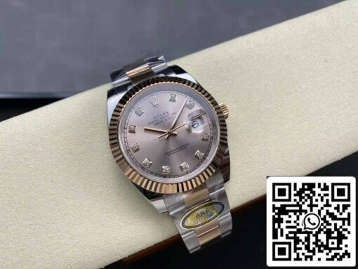 Rolex Datejust 126331-0007 ARF Factory 1:1 Best Edition electroplated with 18k gold - immagine 5