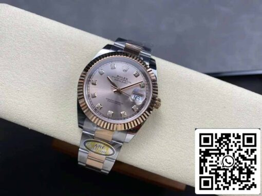 Rolex Datejust 126331-0007 ARF Factory 1:1 Best Edition electroplated with 18k gold - immagine 4