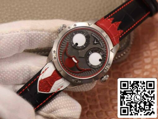 Konstantin Chaykin Joker K07 Grey Dial Red Strap 1:1 Best Edition TW Factory V3s Version - Imagen 9