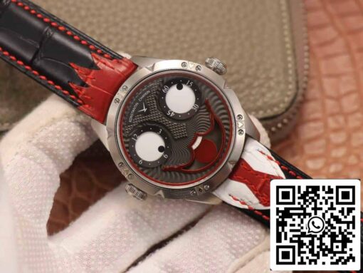 Konstantin Chaykin Joker K07 Grey Dial Red Strap 1:1 Best Edition TW Factory V3s Version - Imagen 10