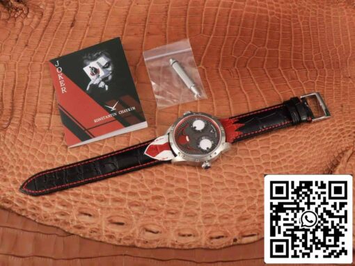 Konstantin Chaykin Joker K07 Grey Dial Red Strap 1:1 Best Edition TW Factory V3s Version - Imagen 3