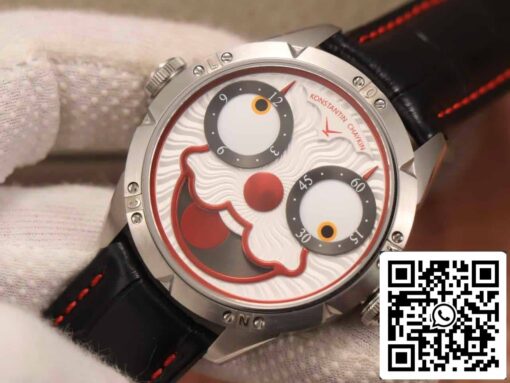 Konstantin Chaykin Joker K07 White Dial Red Strap 1:1 Best Edition TW Factory V3s Version - 이미지 7