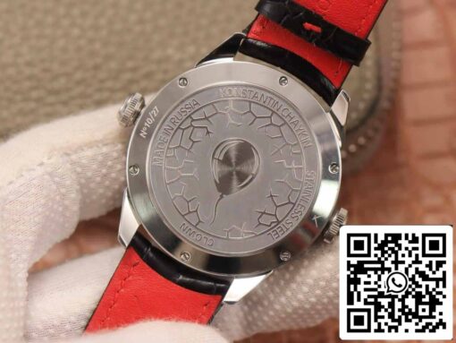 Konstantin Chaykin Joker K07 White Dial Red Strap 1:1 Best Edition TW Factory V3s Version - 이미지 5