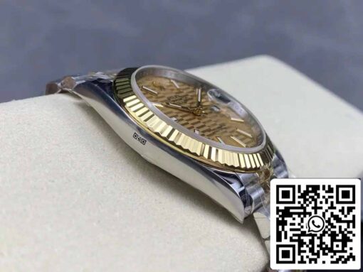 Rolex Datejust m126333-0022 ARF Factory 1:1 Best Edition electroplated with 18k gold - immagine 6