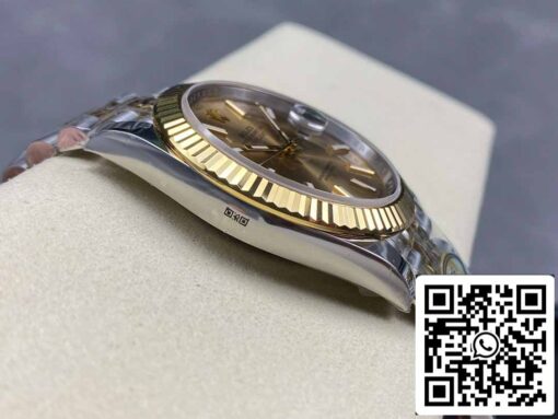 Rolex Datejust m126333-0010 ARF Factory 1:1 Best Edition electroplated with 18k gold - immagine 5