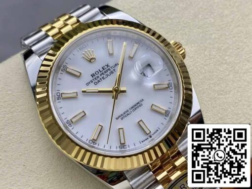 Rolex Datejust m126333-0016 ARF Factory 1:1 Best Edition electroplated with 18k gold - immagine 2