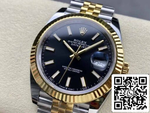 Rolex Datejust m126333-0014 ARF Factory 1:1 Best Edition electroplated with 18k gold - Image 3