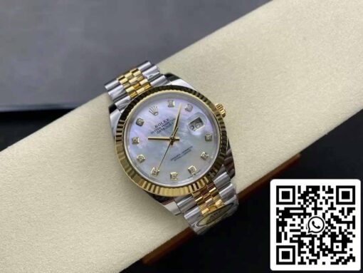 Rolex Datejust m126333-0018  ARF Factory 1:1 Best Edition electroplated with 18k gold - immagine 4