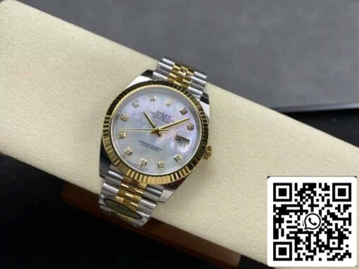 Rolex Datejust m126333-0018  ARF Factory 1:1 Best Edition electroplated with 18k gold - immagine 5