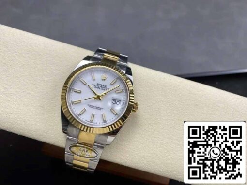 Rolex Datejust m126333-0015 Oyster Strap ARF Factory 1:1 Best Edition electroplated with 18k gold - Image 5