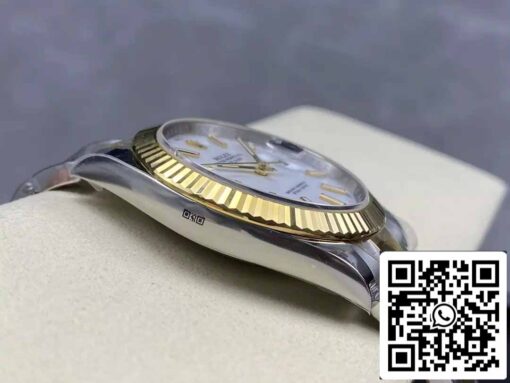 Rolex Datejust m126333-0015 Oyster Strap ARF Factory 1:1 Best Edition electroplated with 18k gold - Image 6